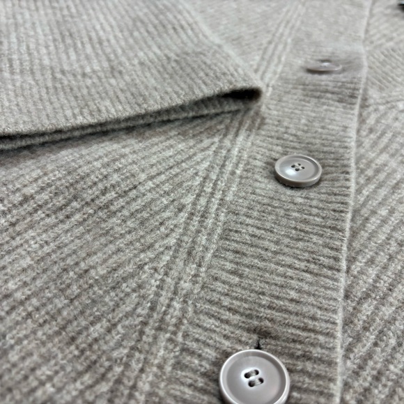 & Other Stories Relaxed Asymmetric Knit Cardigan, Button Up Front, sz S - Picture 11 of 14